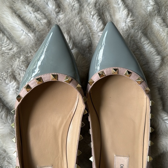 Valentino Rockstud Flats - Picture 3 of 9